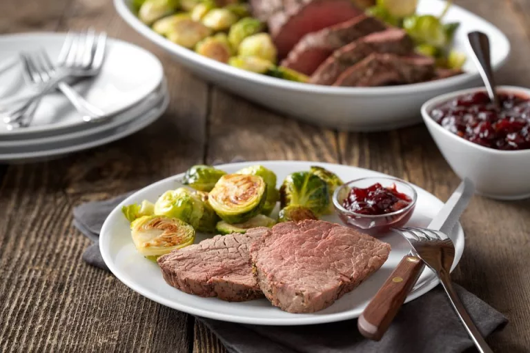 Image for Classic Beef Tenderloin Roast with Cranberry Drizzle