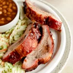 Image for Honey BBQ Smoked Ribs with Bourbon Coleslaw