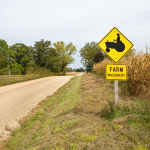 Image for Slow-Moving Traffic: A Message on Rural Road Safety