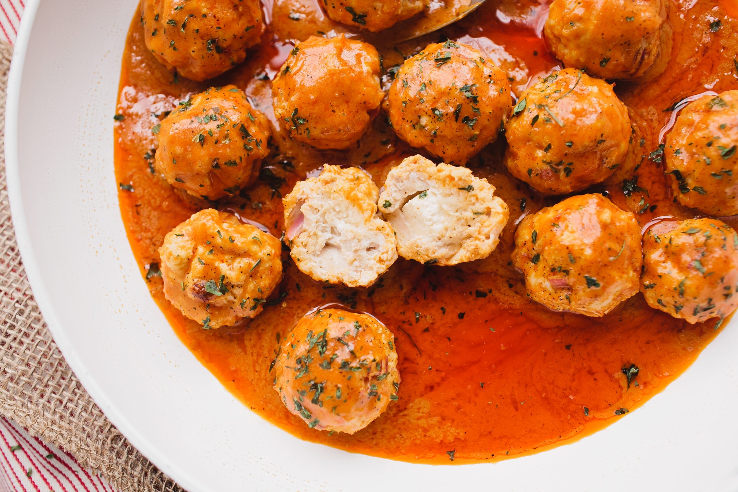Buffalo Chicken Meatballs Recipe - Gather Wisconsin