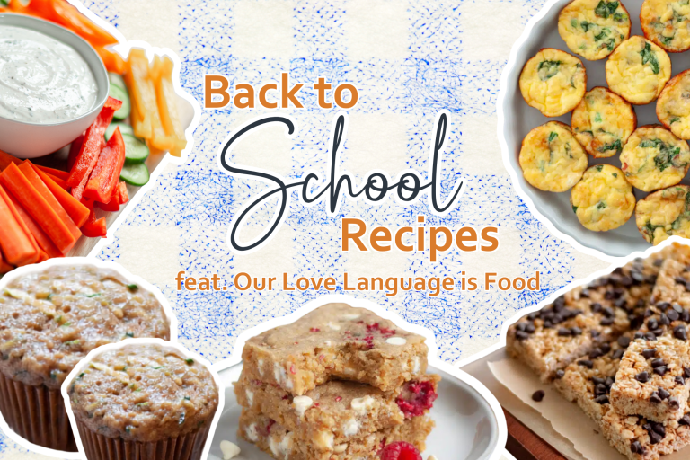 Image for Back to School Recipes from Our Love Language is Food
